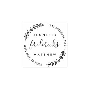 Carimbo De Borracha Endereço do remetente feito sob encomenda do casa