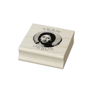 Carimbo De Borracha Equipe Jesus: Ícone Pantocrador Cristo