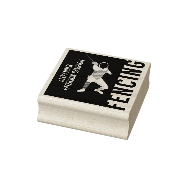 Carimbo De Borracha Esgrima (Carimbo)