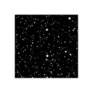 Carimbo De Borracha Espaço minúsculo das estrelas
