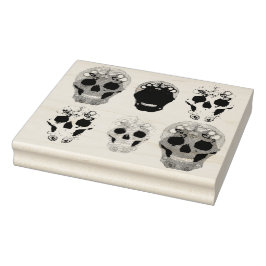 Carimbo De Borracha Esplosione di Teschi