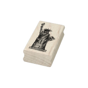 Carimbo De Borracha Estátua da Nova Iorque da Liberdade - NYC