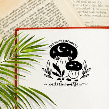 Este livro pertence a Mushroom Rubber Stamp
