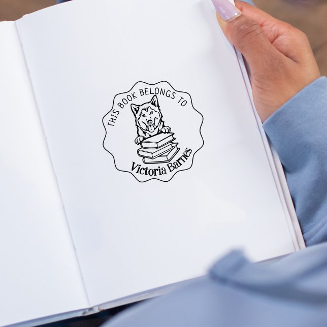 Carimbo De Borracha Este Livro Pertence, Livro De Roucos Bonitos (Criador carregado)