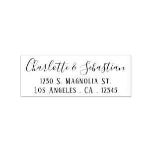 Carimbo De Borracha Estilo manuscrito personalizado