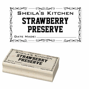 Carimbo De Borracha Etiqueta de emperramento ou de vinho em casa