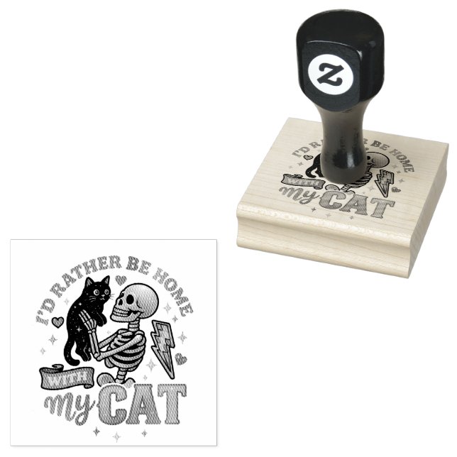 Carimbo De Borracha Eu Preferencialmente De Estar Em Casa... (Carimbado)