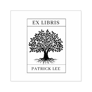 Carimbo De Borracha EX LIBRIS STAMP, Exlibris,Carimbo de Exlibris para