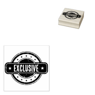 Carimbo De Borracha Exclusivo Tema de Jornal Distressed
