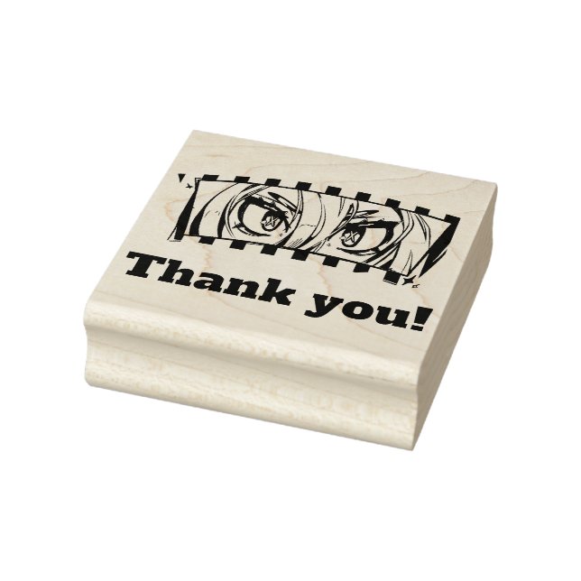 Carimbo De Borracha Eyes, ogen thank you! (Carimbo)