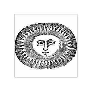 Carimbo De Borracha Face Sun