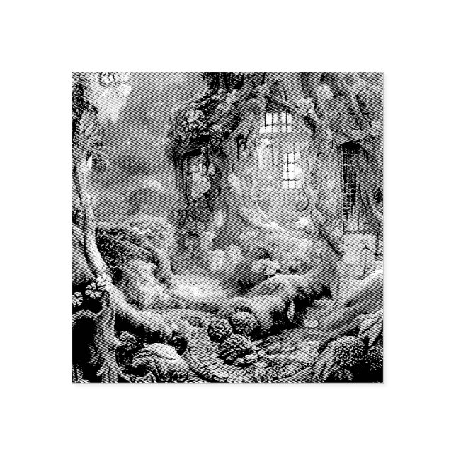 Carimbo De Borracha Fairyland Forest Graphic (Impressão)