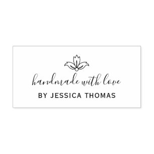 Carimbo De Borracha Feita à mão com amor