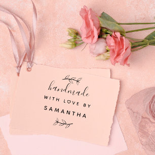 Carimbo De Borracha Feita À Mão Com Amor   Encapsulamento personalizad