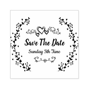 Carimbo de borracha feito à mão personalizado