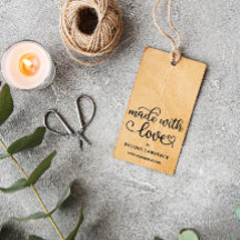 Feito com Amor Cute Heart Script
