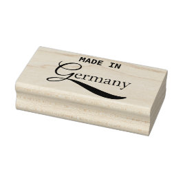 Carimbo De Borracha Feito na Alemanha