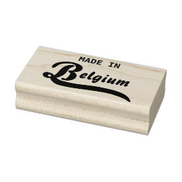 Carimbo De Borracha Feito na Bélgica
