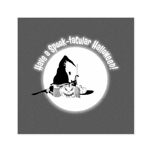 Carimbo De Borracha Feliz Halloween Y All (Impressão)