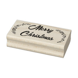 Carimbo De Borracha Feliz Natal