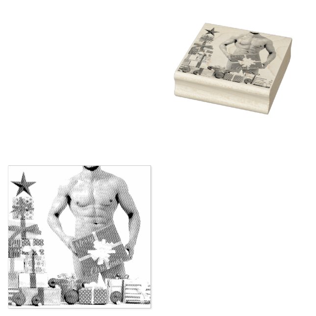 Carimbo De Borracha Feliz Natal SlipperyJoe prata branca (Carimbado)