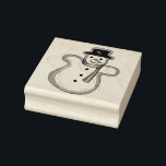 Carimbo De Borracha Feriado de Natal Snowman Sugar Cookie Hanukkah<br><div class="desc">O selo de borracha apresenta uma ilustração original de um clássico biscoito de açúcar de boneco de neve. Não vê o que está procurando? Precisa de ajuda para a personalização? Clique em "contate este designer" para criar algo apenas para você!</div>