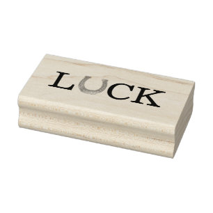 Carimbo De Borracha ferradura ouro