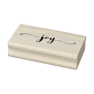 Carimbo De Borracha Festivas Joy Holiday Swirls Natal Hanukkah