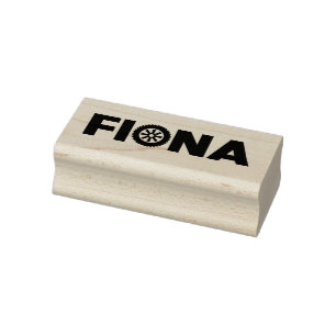 Carimbo De Borracha Fiona Petrol Head