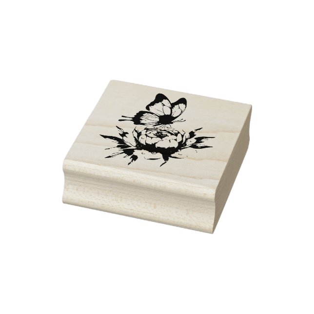 Carimbo De Borracha Flor (Carimbo)
