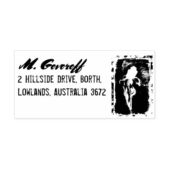 Carimbo De Borracha Flor Iris Colorida (Impressão)