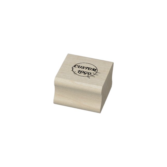Carimbo De Borracha Floral Custom Logo Rubber Stamp (Carimbo)