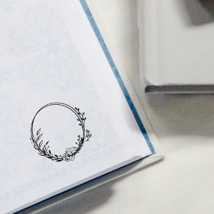 Carimbo De Borracha Flores do Círculo Botânico, Quadro do Diário