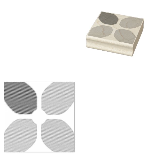 Carimbo De Borracha Flower Cross (Carimbado)