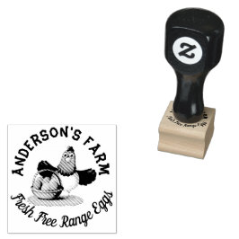 Carimbo De Borracha Foguete de Fazenda Personalizada da Família Engraç