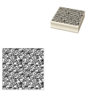 Carimbo De Borracha Folhagem Neutra