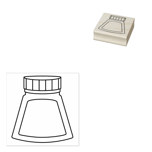 Carimbo De Borracha Fonte de amostra de Caneta (Carimbado)