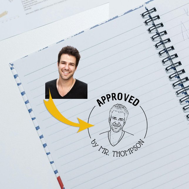 Carimbo De Borracha Fotografia Personalizada Engraçada, sala de aula a (Criador carregado)