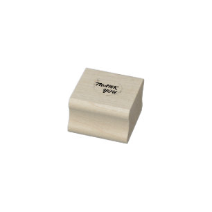 Carimbo De Borracha Fundamentos Obrigado Cartões