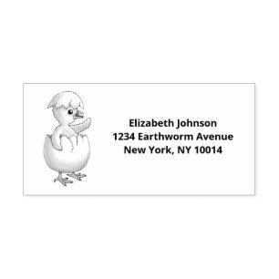 Carimbo De Borracha Galinha de Páscoa chapada