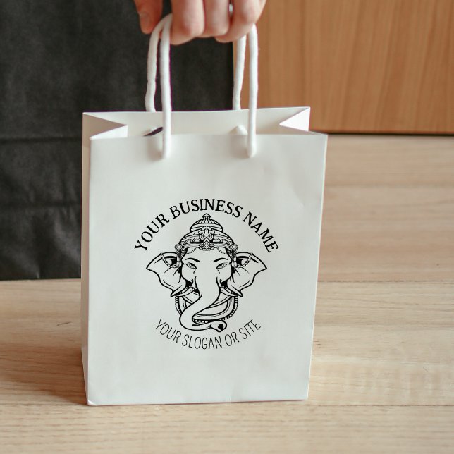 Carimbo De Borracha Ganesha, Deus Indiano, Negócios Personalizados, Gr (Criador carregado)