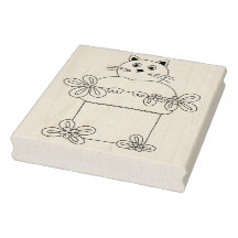 Gato no Pote da Flor