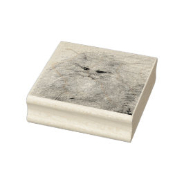 Carimbo De Borracha Gato Persa