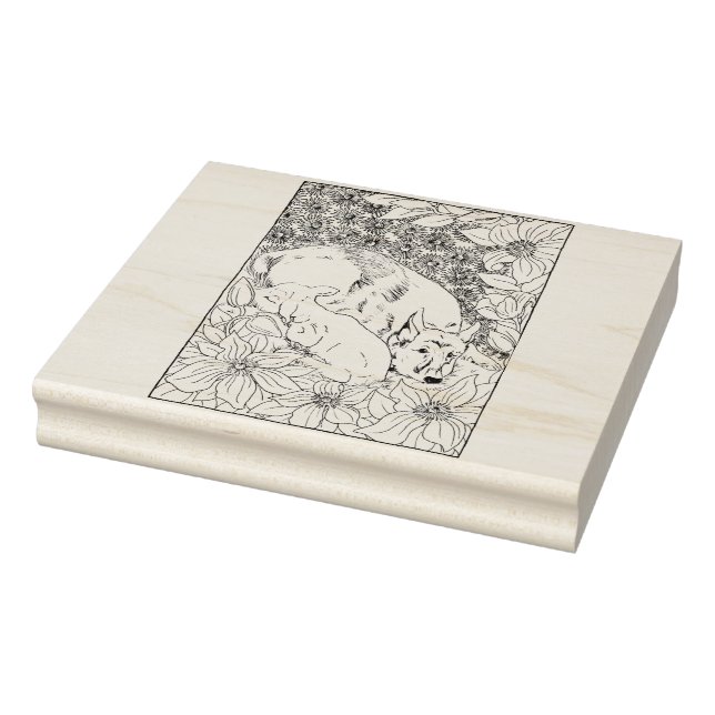 Carimbo De Borracha German shepherd Hollow Fellow (Carimbo)