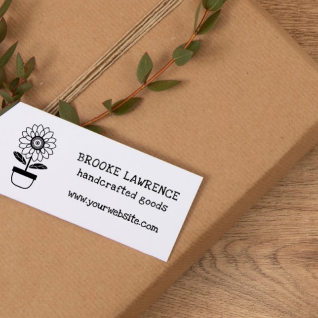 Carimbo De Borracha Girassol artesanal artesanal (Criador carregado)