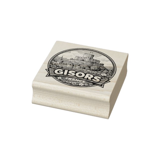 Carimbo De Borracha Gisors França  (Carimbo)