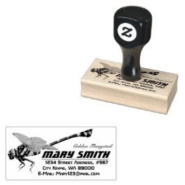 Carimbo De Borracha Golden Flangetail