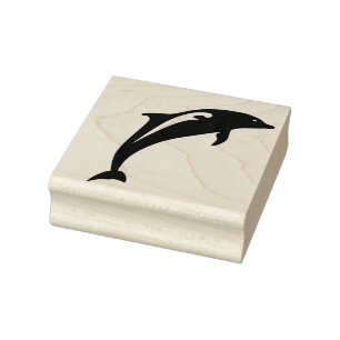 Carimbo De Borracha Golfinho