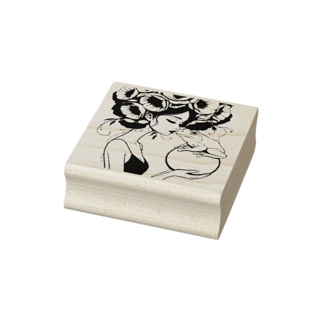 Carimbo De Borracha Gothic Vintage Art Design (Carimbo)