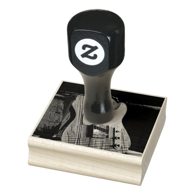 Carimbo De Borracha Guitarra Maravilhosa (Carimbo)